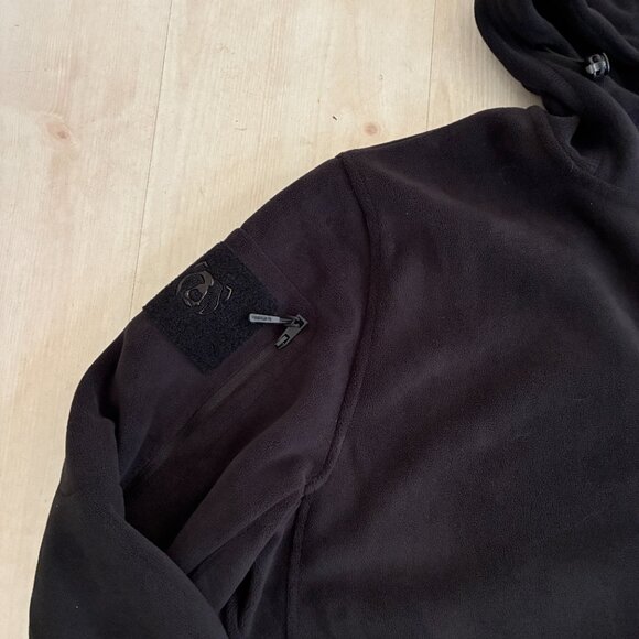 BÆRSkin Men's Black Tactical Hoodie (Fleece)Size Large - Picture 3 of 7